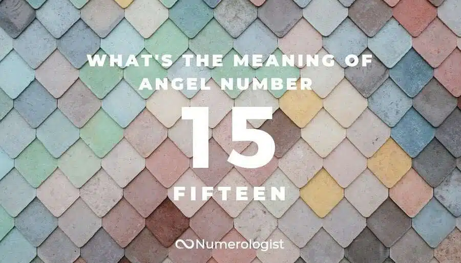 angel number 15