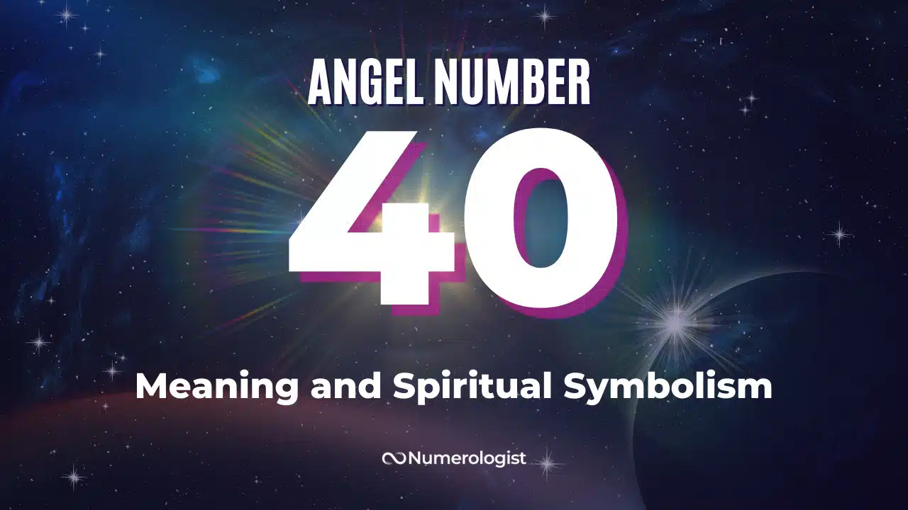 angel number 40